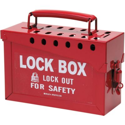 2 x 2 x 3.15 Red Polypropylene Plug Lockout Brady 65674 Pack of 10 pcs 