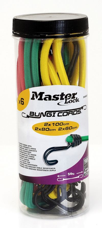 Twin Wire Bungee Cord 6 Pack