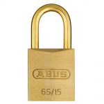 65/15 Brass Padlock with 3mm Shackle
