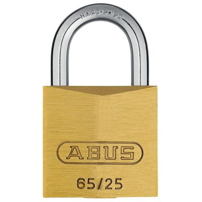 65/25 Brass Padlock with 4mm Shackle