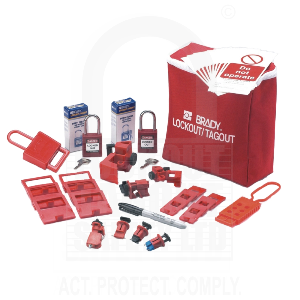 Brady Electrical Lockout Tagout Kit