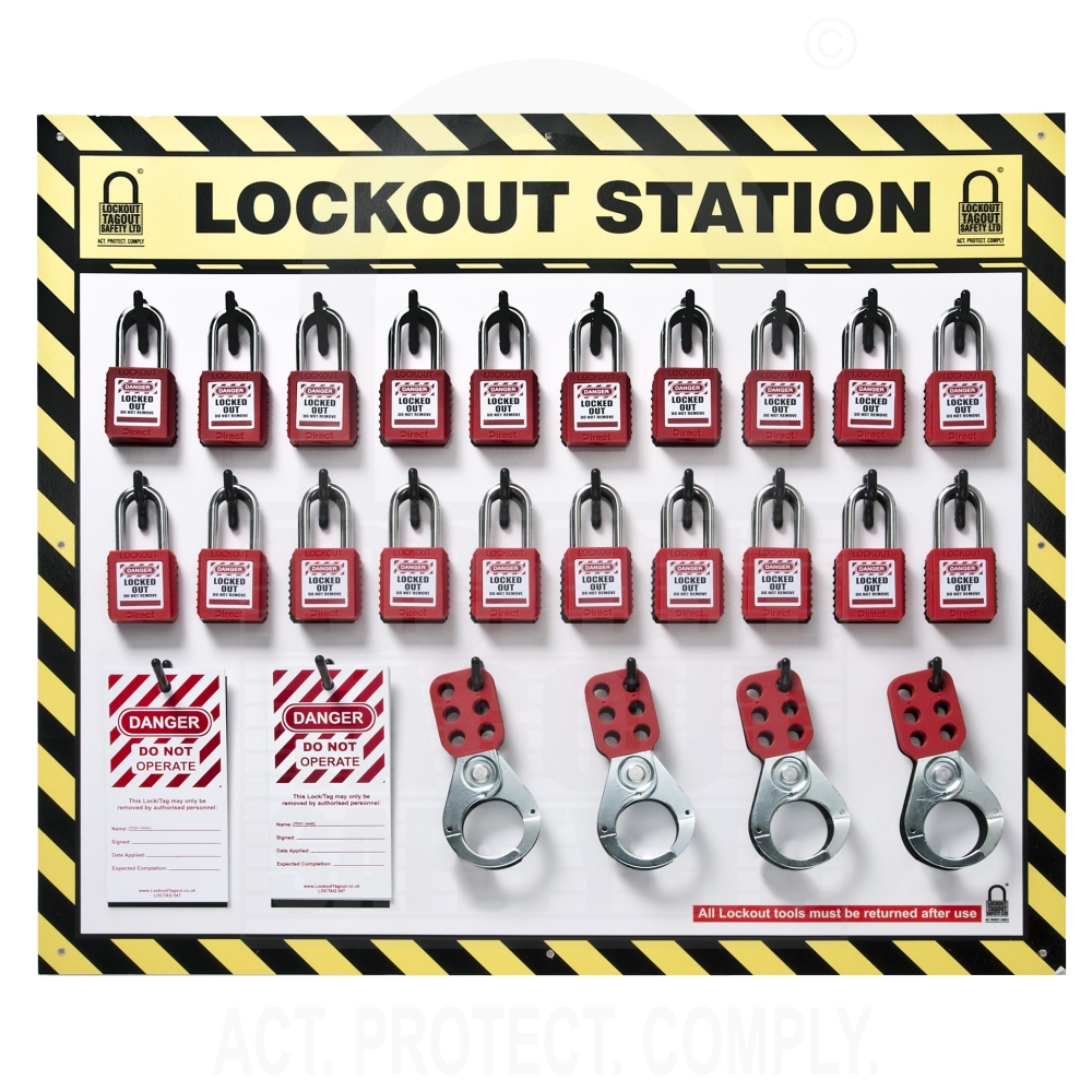 Lockout Station 20 Capacity Board Only