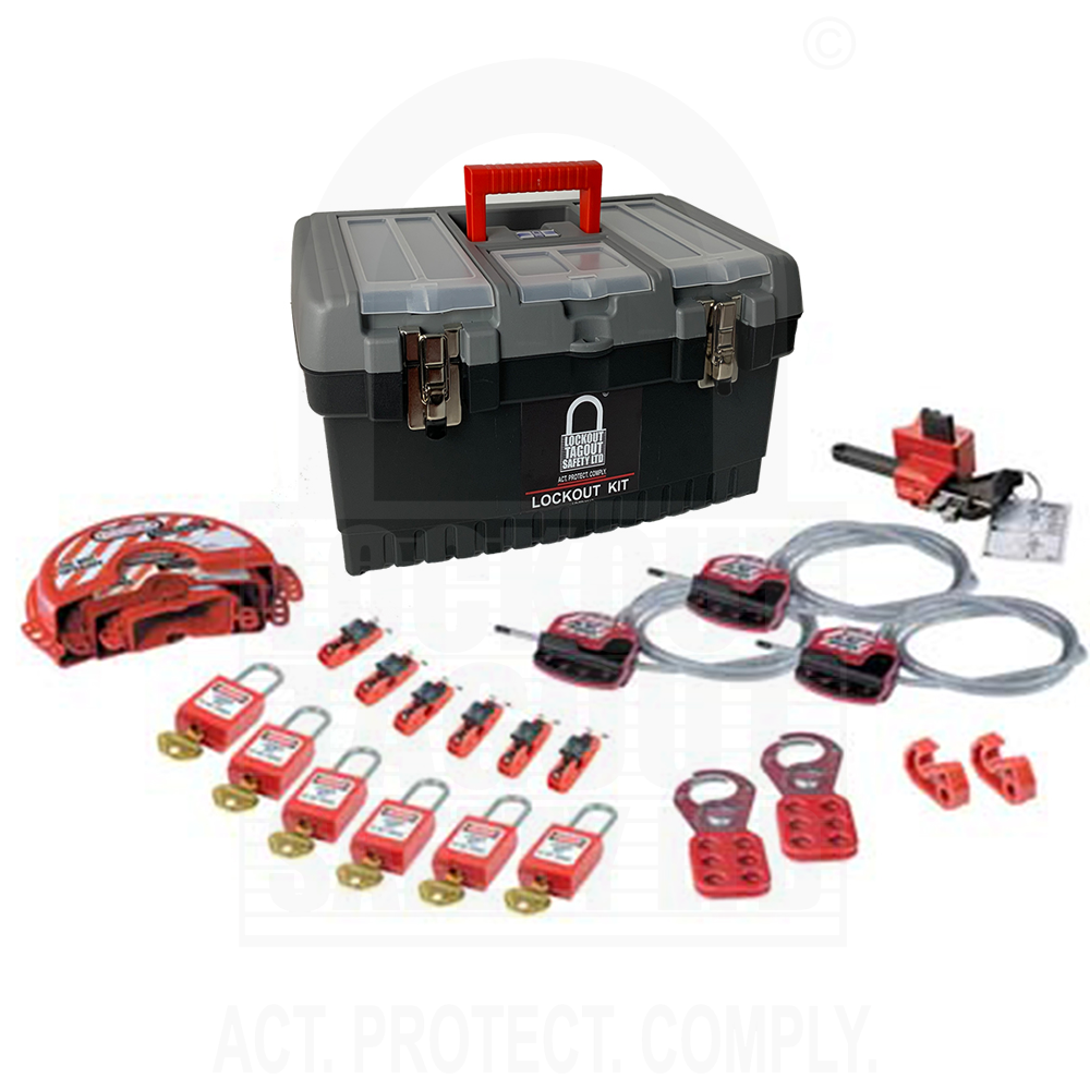 Lockout Tagout Tool Kit Electrical and Mechanical