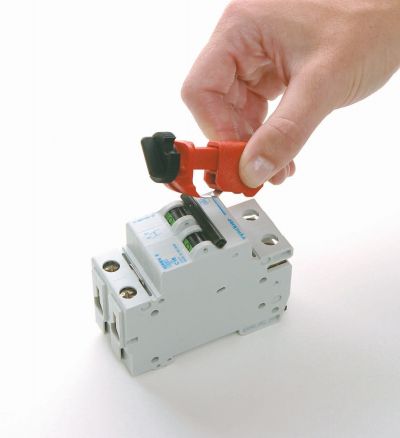 Miniature Circuit Breaker Lockout Tie Bar Lock Out #2